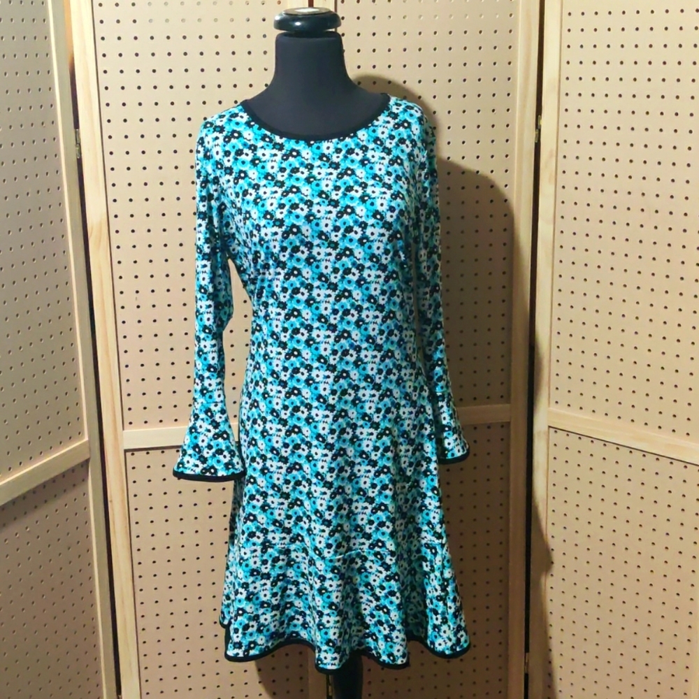 Michael Kors flounce sleeve, flower dress